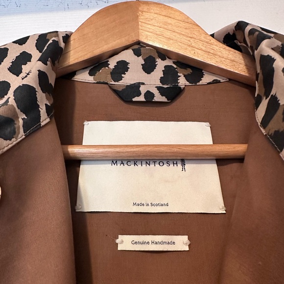 Mackintosh Fairlie Leopard-Print Coat - Picture 11 of 14